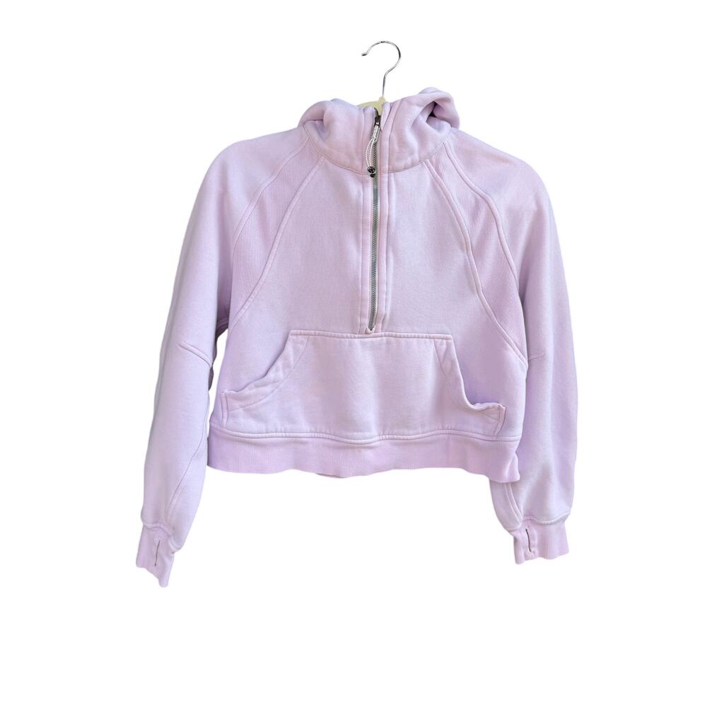 Lululemon Athletica Scuba Oversized Half Zip Hoodie Sweatshirt XS/S